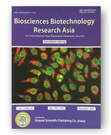 Cover Page of Biosciences, Biotechnology Research Asia Journal