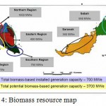Figure 4: Biomass resource map.