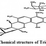 Figure 6: Chemical structure of Trioxacarcin