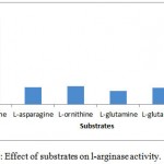 Figure 7: Effect of substrates on l-arginase activity.