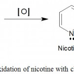 Figure 3: Oxidation of nicotine with chromic acid.