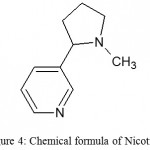 Figure 4: Chemical formula of Nicotine