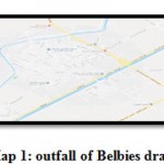 Map 1: Outfall of Belbies drain